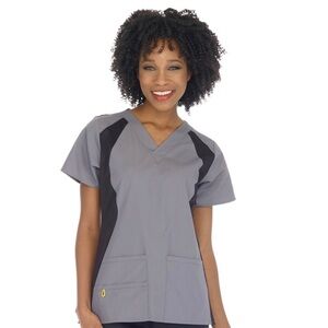 WonderWink Women's Origins Lima Women's Scrub Top   Size: Small Petite
